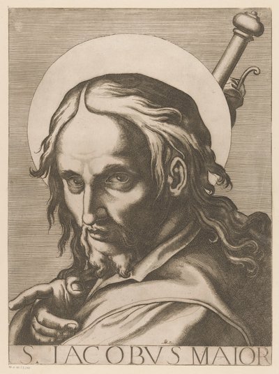 Heilige Jakobus de Meerdere door Raffaello Schiaminossi