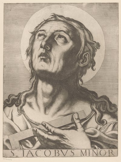 Heilige Jakobus de Mindere door Raffaello Schiaminossi