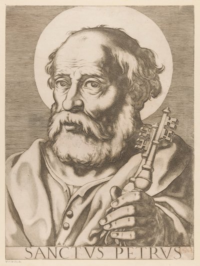 Heilige Petrus door Raffaello Schiaminossi