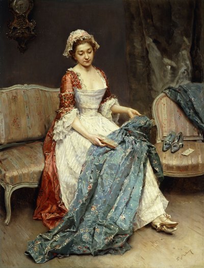 Na het bal door Raimundo de Madrazo y Garreta