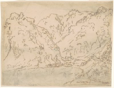 Clear Creek Canyon, Rocky Mountains, Colorado door Ralph Albert Blakelock
