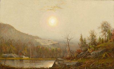 Zonsopgang door Ralph Albert Blakelock