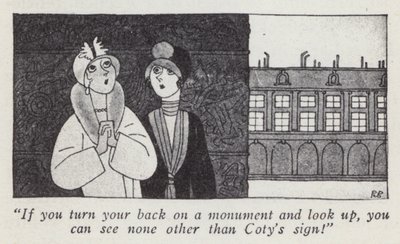 Illustratie voor Gentlemen Prefer Blondes door Anita Loos door Ralph Barton