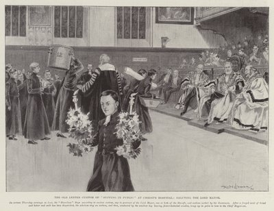 De Oude Lenten Traditie van Publiek Dineren bij Christ