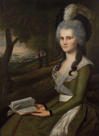 Esther Boardman, 1789 door Ralph Earl