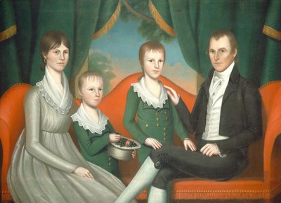 Familieportret door Ralph Earl