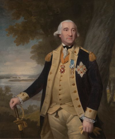 Generaal-majoor Friedrich Wilhelm Augustus, Baron von Steuben (1730-1794) door Ralph Earl