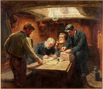 Betaalde Plicht, 1896 door Ralph Hedley