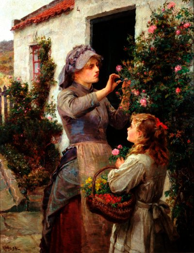 Rozen voor de zieke, 1894 door Ralph Hedley