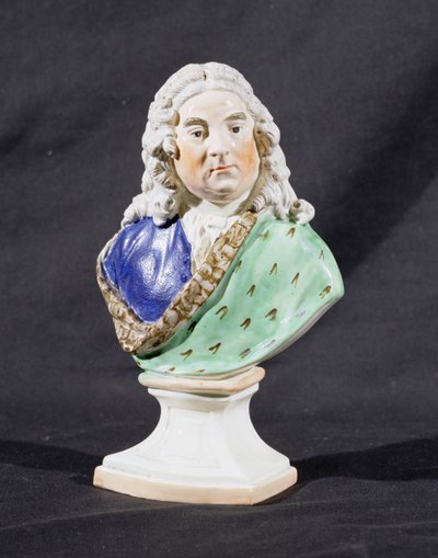 Staffordshire portretbuste van George Frederick Handel door Ralph Junior Wood