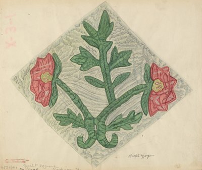 Quiltpatroon door Ralph N. Morgan