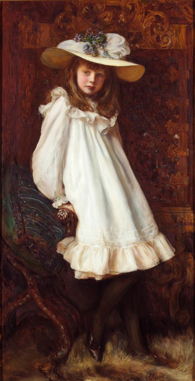 Portret van Lady Maud Cavendish door Ralph Peacock