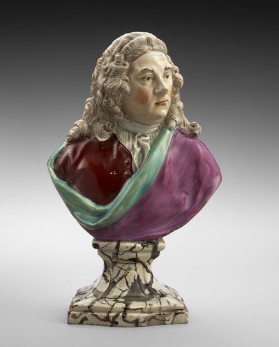 Buste van George Frideric Handel, c. 1782-1795 door Ralph Sr. Wood