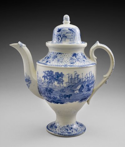 Koffiepot, c. 1829-1832 door Ralph Stevenson