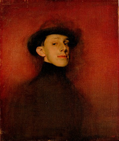 Portret van koning Alfonso XIII van Spanje (studie) door Ramón Casas