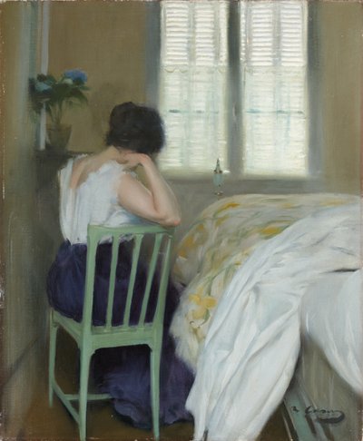 De Trieste Uren door Ramon Casas i Carbo