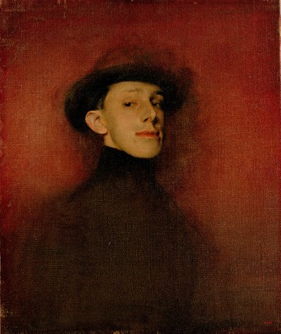Portret van Koning Alfonso XIII van Spanje Studie door Ramon Casas i Carbo