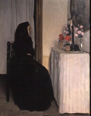 De Weduwe door Ramon Casas i Carbo