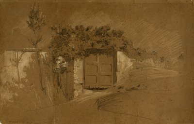 Deur en muur door Ramon Martí i Alsina