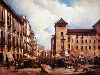 De Oude Wandeling in Barcelona door Ramón Martí Alsina