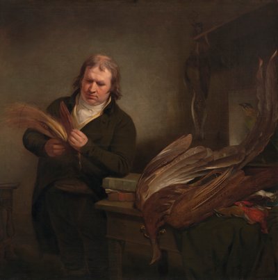 Een Ornitholoog, Mogelijk John Latham door Ramsay Richard Reinagle
