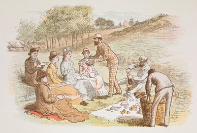 Een picknick door Randolph Caldecott