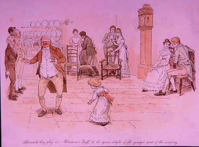 Blindemannetje door Randolph Caldecott