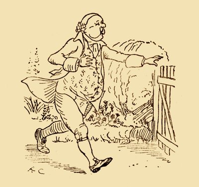 John Gilpins vriend, 1878, ca. 1918 door Randolph Caldecott