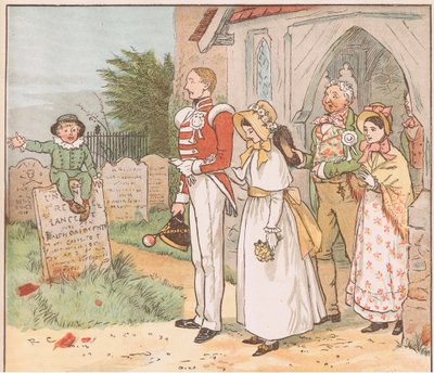Oh! Veracht nooit de soldaat, ook al is zijn positie laag door Randolph Caldecott