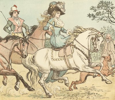 Ride a Cock Horse to Banbury Cross door Randolph Caldecott
