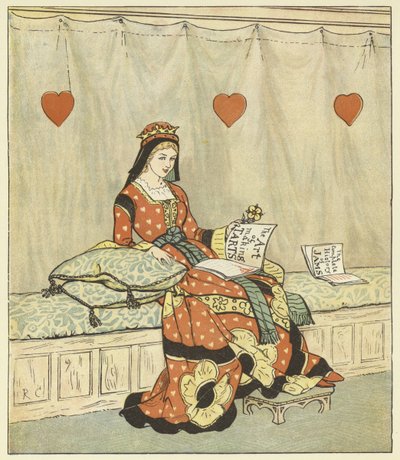 De Hartenkoningin door Randolph Caldecott