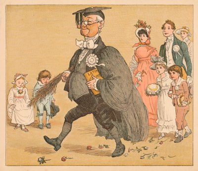 De grote Panjandrum zelf, c1885, 1934 door Randolph Caldecott