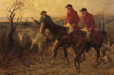 Drie Vrolijke Jagers door Randolph Caldecott