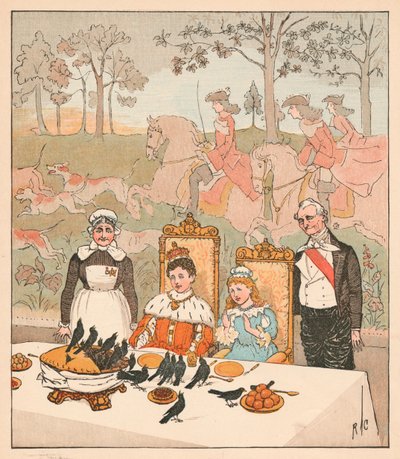 Was dat geen lekker gerecht om voor de koning te zetten door Randolph Caldecott