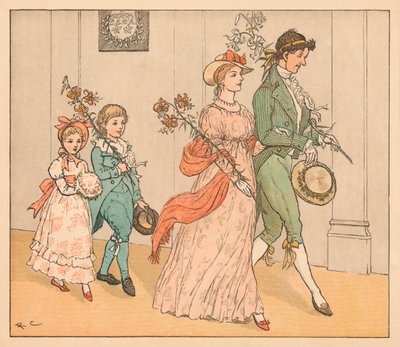...de Picninnies, en de Joblillies, en de Garyulies..., ca. 1885, 1934 door Randolph Caldecott