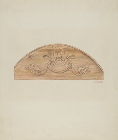 Klassieke Bladeren en Scroll door Randolph F. Miller