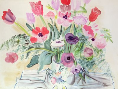 Anemonen door Raoul Dufy