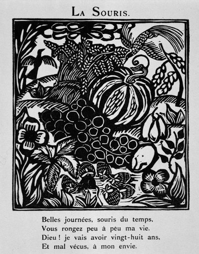 De muis - in "Le Bestiaire ou cortège d