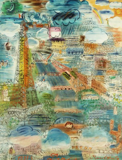 Parijs door Raoul Dufy