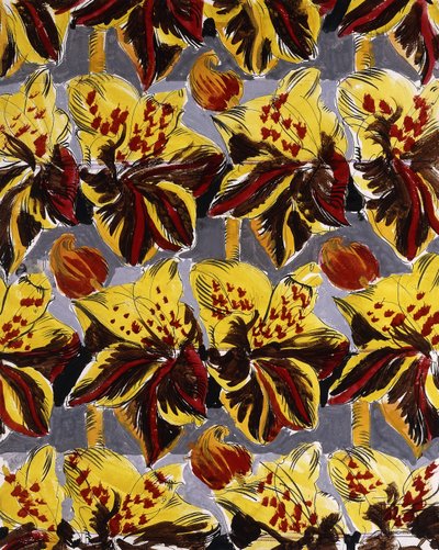 Rode en gele bloemen; Fleurs Rouges et Jaunes door Raoul Dufy