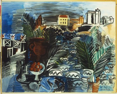 Stilleven aan zee door Raoul Dufy