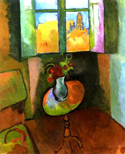 De Ronde Tafel, rue Seguier door Raoul Dufy