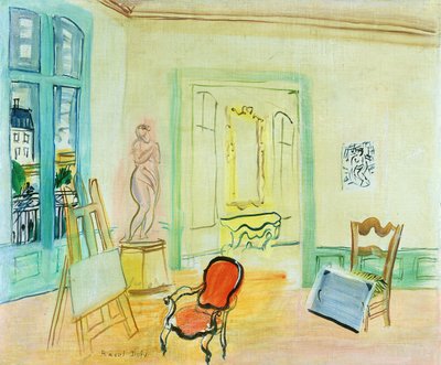 De studio door Raoul Dufy