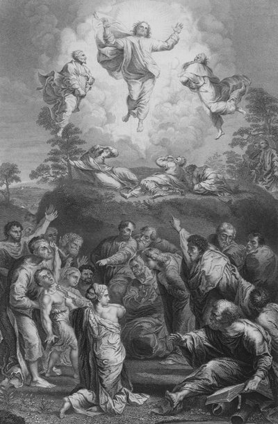 De Transfiguratie door after Raphael