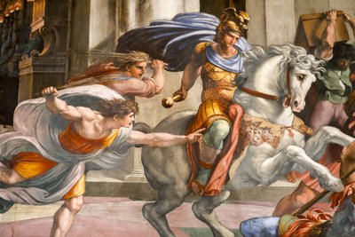 Verdrijving van Heliodorus uit de Tempel door Raphael
