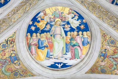 Christus als sol iustitiae door Raphael (1483 1520)