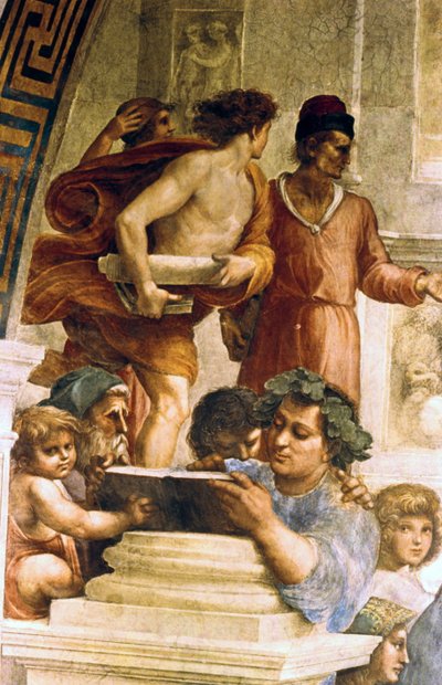 Epicurus door Raphael