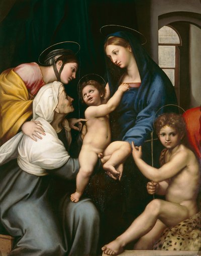Madonna van het Doek, ca. 1514 door Raphael
