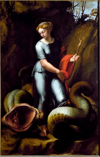 Sint Margaretha door Raphael