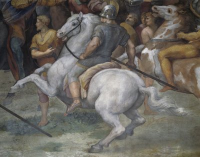 De ontmoeting van Leo de Grote en Attila door Raphael (1483 1520)